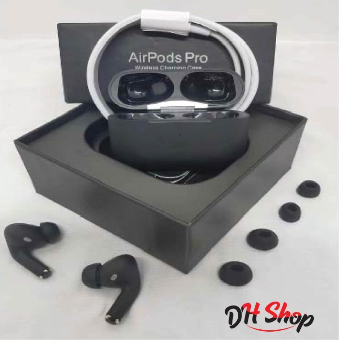 AirPods Pro (2nd Generation) ANC Dubai Copy Active Noise Reduction Bluetooth Earbuds- Black. - Image 3