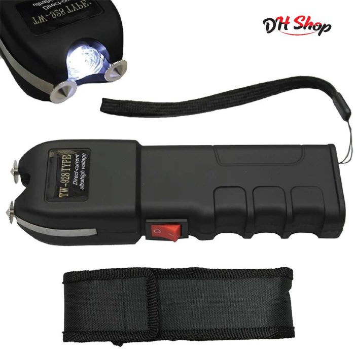 Safety Self Defense Flashlight with Electric Shock – rechargeable – Stun Gun / ইলেকট্রিক শক গান, (ART NO 928 Type, 980000k Volt) - Image 4