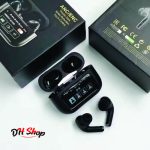 Airpods A9 Pro ANC/ENC Touch Screen Display Wireless Earbuds With Bluetooth 5.0, LCD Display, Super Bass. - Image 6