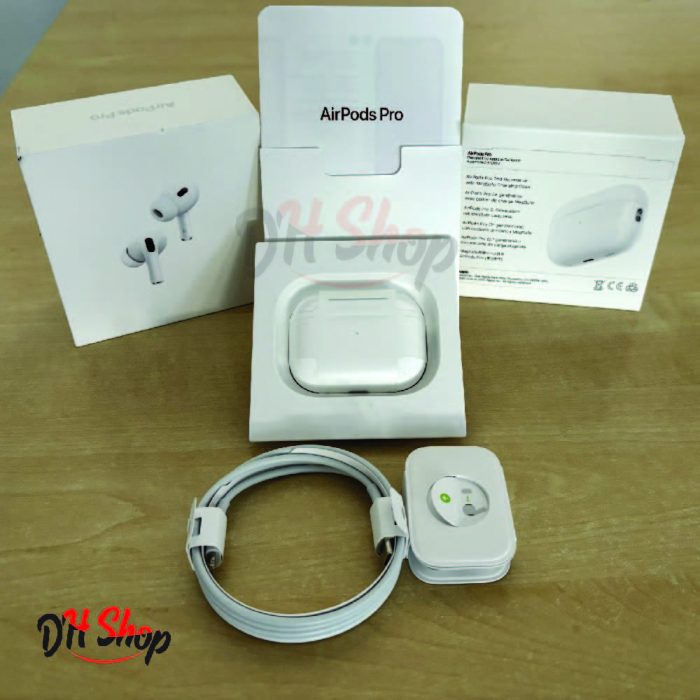 AirPods Pro (2nd Generation) ANC Dubai Copy Active Noise Reduction Bluetooth Earbuds-White. - Image 5