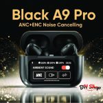 Airpods A9 Pro ANC/ENC Touch Screen Display Wireless Earbuds With Bluetooth 5.0, LCD Display, Super Bass. - Image 4