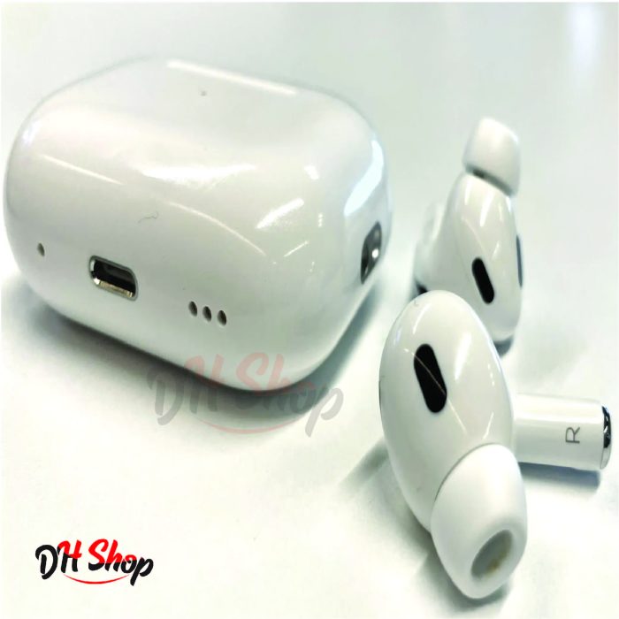 AirPods Pro (2nd Generation) ANC Dubai Copy Active Noise Reduction Bluetooth Earbuds-White. - Image 3