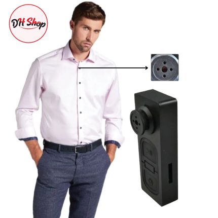 Camera Wired HD Audio and Video Recorder 720p Mini Secret Cam in Button Shape DVR action camera