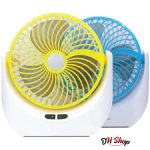 JY Super lithium rechargeable mini table fan with LED light - JY-1880 - Image 4