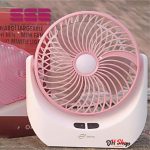 JY Super lithium rechargeable mini table fan with LED light - JY-1880 - Image 6