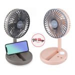 Jy Super JY-2215 Professional Rechargeable Portable Mini Folding Table Fan Strong Wind - AC/DC - Image 2