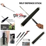 Self Defence Stick - সেলফ ডিফেন্স স্টিক - প্রতিরক্ষক লাঠি, Portable Folding Stick Tool Stainless Steel Telescopic Rod- Walking Stick