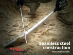 Self Defence Stick - সেলফ ডিফেন্স স্টিক - প্রতিরক্ষক লাঠি, Portable Folding Stick Tool Stainless Steel Telescopic Rod- Walking Stick - Image 4