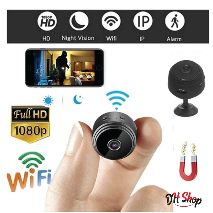 A9 Mini WiFi Camera 1080P/2K Full HD Night Vision Wireless IP Camera - Image 5