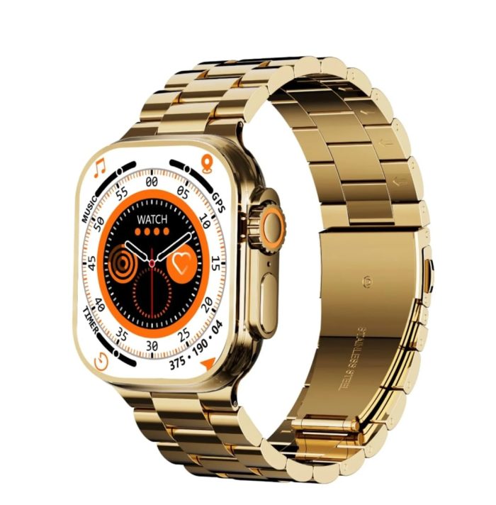 (হেডফোন/Earbuds ছাড়া) DT900 Ultra Smart Watch 07 Straps+01 Back-Cover. - Image 2