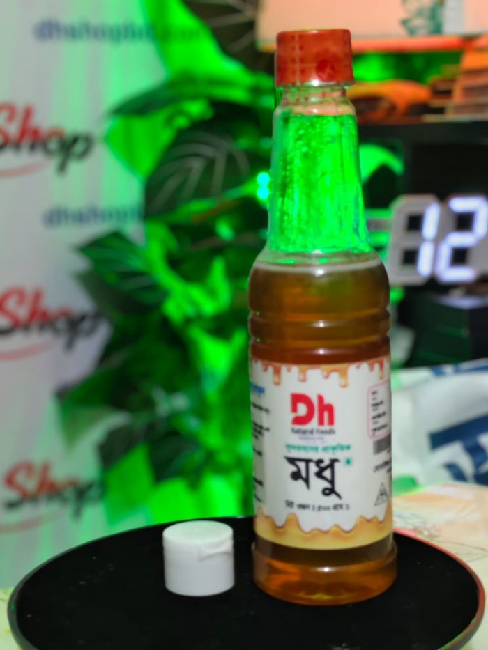 সুন্দরবনের প্রাকৃতিক খলিশা ফুলের মধু  (০১ বোতলসরিষার তেল ফ্রী)| Sundarban Natural  Khalisha Honey (01 Bollte Mustard Oil FREE)- 500gm - Image 4