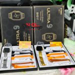 (হেডফোন/Earbuds ছাড়া) DT900 Ultra Smart Watch 07 Straps+01 Back-Cover.