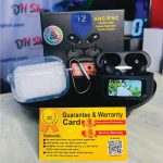 E9 Pro AirPods Touch Screen with Super Fast LED Display (ANC & ENC Apps Supported TWS) (Black)