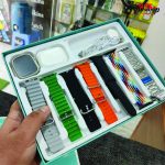 Smart watch P9 set with headphones, P9 Smartwatch Combination Earbuds, smartwatch with 07 straps + Airpods Pro Combo - Image 2