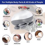 Smart Scalp Massager With Red Light Sensor - স্মার্ট স্কাপ ম্যাসাজার - (১ বছরের সার্ভিস ওয়ারেন্টি) - Image 2