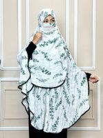 Iqra Hijab - এম্বোস চেক কাপড়ের ইকরা হিজাব (100) - Image 2