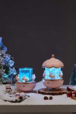 Bunny’s Carousel Remote Control Rotating LED Night Light – Starry Projector, Music & USB Rechargeable - Image 11