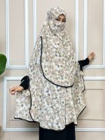 Iqra Hijab - এম্বোস চেক কাপড়ের ইকরা হিজাব (90) - Image 2