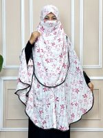 Iqra Hijab - এম্বোস চেক কাপড়ের ইকরা হিজাব (91) - Image 3