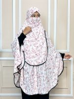 Iqra Hijab - এম্বোস চেক কাপড়ের ইকরা হিজাব (92) - Image 3