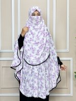 Iqra Hijab - এম্বোস চেক কাপড়ের ইকরা হিজাব (94) - Image 2