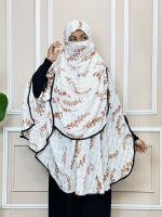 Iqra Hijab - এম্বোস চেক কাপড়ের ইকরা হিজাব (97) - Image 2