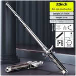 32 Inch Self-Defense Stick |Telescopic Gear Stick Expandable Baton | Self Defence Security Baton. - Image 4