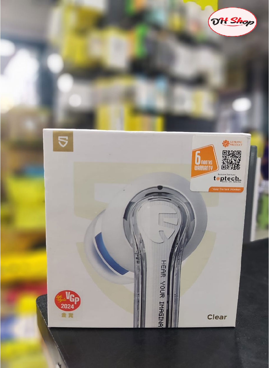 2 SoundPeats Clear Wireless Earbuds with 6month Official Warranty. - Image 1