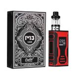 M3 128w vape liquid electronic cigarette led vaporizer 3.5ml 2000mah box mod vape kit hookah vaper ভেপর (Juice FREE- 1 piece-10ml) - Image 5