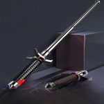 28 Inch Self Defense Stick | Self-defense stick telescopic stick vehicle-mounted legal self-defense supplies solid stick portable weapon men and women self-defense three-section stick. - Image 4