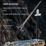 32 Inch Self-Defense Stick |Telescopic Gear Stick Expandable Baton | Self Defence Security Baton. - Image 5