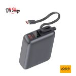 QCY PB20A 20000mAh 45W PD Fast Charging Mini Power Bank with Built-in Type C Cable (12 Months Warranty). - Image 3