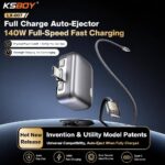 KUWAJIA Auto Eject Charging Protector Type C to C 140W - Image 4